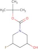 tert-Butyl (3S,5R)-3-fluoro-5-hydroxypiperidine-1-carboxylate