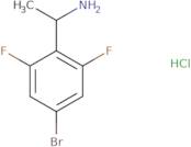 (R)-1-(4-Bromo-2,6-difluorophenyl)ethan-1-amine hydrochloride