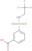 3-[(2,2,2-Trifluoroethyl)sulfamoyl]benzoic acid