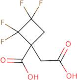 1-(Carboxymethyl)-2,2,3,3-tetrafluorocyclobutane-1-carboxylic acid