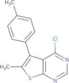 4-Chloro-6-methyl-5-(4-methylphenyl)thieno[2,3-d]pyrimidine