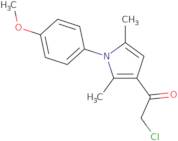 2-Chloro-1-[1-(4-methoxyphenyl)-2,5-dimethyl-1H-pyrrol-3-yl]ethan-1-one