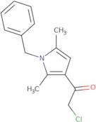 1-(1-Benzyl-2,5-dimethyl-1h-pyrrol-3-yl)-2-chloroethan-1-one