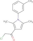 2-Chloro-1-[2,5-dimethyl-1-(3-methylphenyl)-1H-pyrrol-3-yl]ethan-1-one