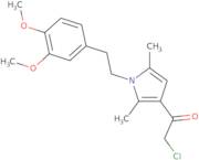 2-Chloro-1-{1-[2-(3,4-dimethoxyphenyl)ethyl]-2,5-dimethyl-1H-pyrrol-3-yl}ethan-1-one