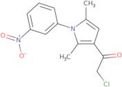 2-Chloro-1-[2,5-dimethyl-1-(3-nitrophenyl)-1H-pyrrol-3-yl]ethan-1-one