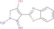 1,5-Diamino-4-(1,3-benzothiazol-2-yl)-2,3-dihydro-1H-pyrrol-3-one