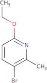 3-Bromo-6-ethoxy-2-methylpyridine