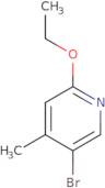 5-Bromo-2-ethoxy-4-methylpyridine