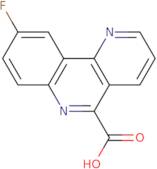 9-Fluorobenzo[H]-1,6-naphthyridine-5-carboxylic acid