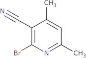 2-bromo-4,6-dimethylpyridine-3-carbonitrile