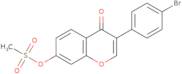3-(4-Bromophenyl)-4-oxo-4H-chromen-7-yl methanesulfonate