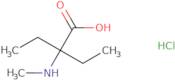 2-Ethyl-2-(methylamino)butanoic acid hydrochloride