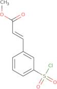 (E)-Methyl 3-(3-(chlorosulfonyl)phenyl)acrylate