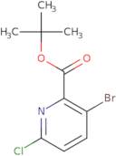 1,1-Dimethylethyl Ester 3-Bromo-6-chloro-2-Pyridinecarboxylic Acid