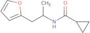 N-[1-(Furan-2-yl)propan-2-yl]cyclopropanecarboxamide