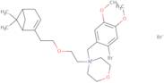 (1R,5S)-4-[(2-Bromo-4,5-dimethoxyphenyl)methyl]-4-[2-[2-(6,6-dimethylbicyclo[3.1.1]hept-2-en-2-yl)ethoxy]ethyl]morpholinium bromide
