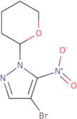 4-bromo-5-nitro-1-(tetrahydro-2h-pyran-2-yl)-1h-pyrazole