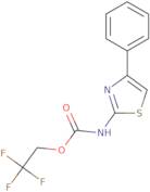 2,2,2-Trifluoroethyl N-(4-phenyl-1,3-thiazol-2-yl)carbamate