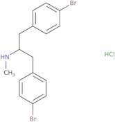 [1,3-Bis(4-bromophenyl)propan-2-yl](methyl)amine hydrochloride