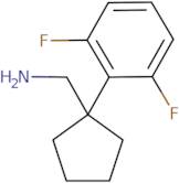 [1-(2,6-Difluorophenyl)cyclopentyl]methanamine