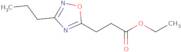Ethyl 3-(3-propyl-1,2,4-oxadiazol-5-yl)propanoate