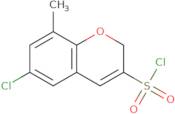 6-Chloro-8-methyl-2H-chromene-3-sulfonyl chloride