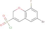 6-Bromo-8-fluoro-2H-chromene-3-sulfonyl chloride