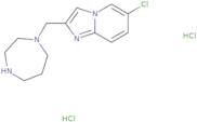 1-({6-Chloroimidazo[1,2-a]pyridin-2-yl}methyl)-1,4-diazepane dihydrochloride
