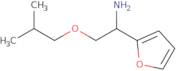 1-(Furan-2-yl)-2-(2-methylpropoxy)ethan-1-amine