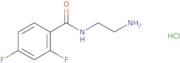 N-(2-Aminoethyl)-2,4-difluorobenzamide hydrochloride