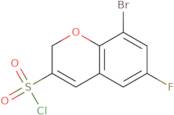 8-Bromo-6-fluoro-2H-chromene-3-sulfonyl chloride