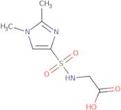 2-(1,2-Dimethyl-1H-imidazole-4-sulfonamido)acetic acid