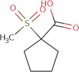 1-Methanesulfonylcyclopentane-1-carboxylic acid