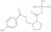 tert-Butyl 2-[(4-aminobenzoyloxy)methyl]pyrrolidine-1-carboxylate