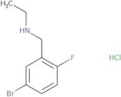 [(5-Bromo-2-fluorophenyl)methyl](ethyl)amine hydrochloride