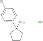 1-(4-Chlorophenyl)cyclopentan-1-amine hydrochloride