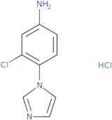 3-Chloro-4-(1H-imidazol-1-yl)aniline hydrochloride