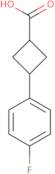 3-(4-Fluorophenyl)cyclobutane-1-carboxylic acid