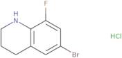 6-Bromo-8-fluoro-1,2,3,4-tetrahydroquinoline hydrochloride