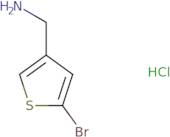 (5-Bromothiophen-3-yl)methanamine hydrochloride