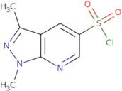 1,3-Dimethyl-1H-pyrazolo[3,4-b]pyridine-5-sulfonyl chloride