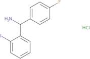 (4-Fluorophenyl)(2-iodophenyl)methanamine hydrochloride