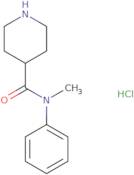 N-Methyl-N-phenylpiperidine-4-carboxamide hydrochloride