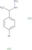 [1-(4-Bromophenyl)ethyl]hydrazine dihydrochloride