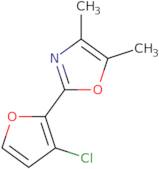 2-(3-Chlorofuran-2-yl)-4,5-dimethyl-1,3-oxazole