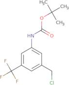 tert-Butyl N-[3-(chloromethyl)-5-(trifluoromethyl)phenyl]carbamate