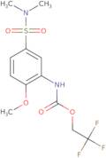 2,2,2-Trifluoroethyl N-[5-(dimethylsulfamoyl)-2-methoxyphenyl]carbamate