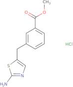 Methyl 3-[(2-amino-1,3-thiazol-5-yl)methyl]benzoate hydrochloride