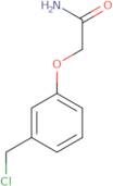 2-[3-(Chloromethyl)phenoxy]acetamide